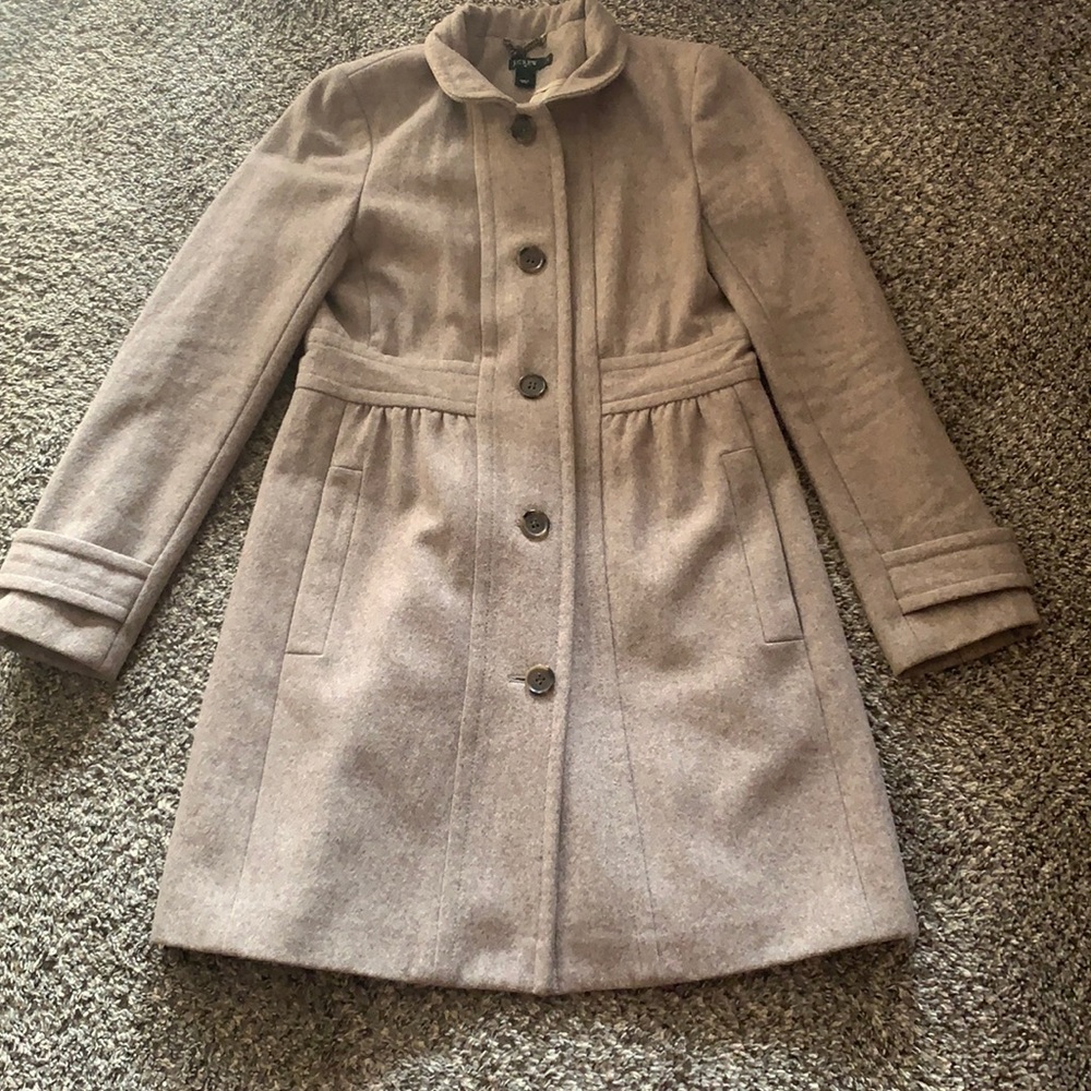 J.Crew Skirted Dress Wool Coat